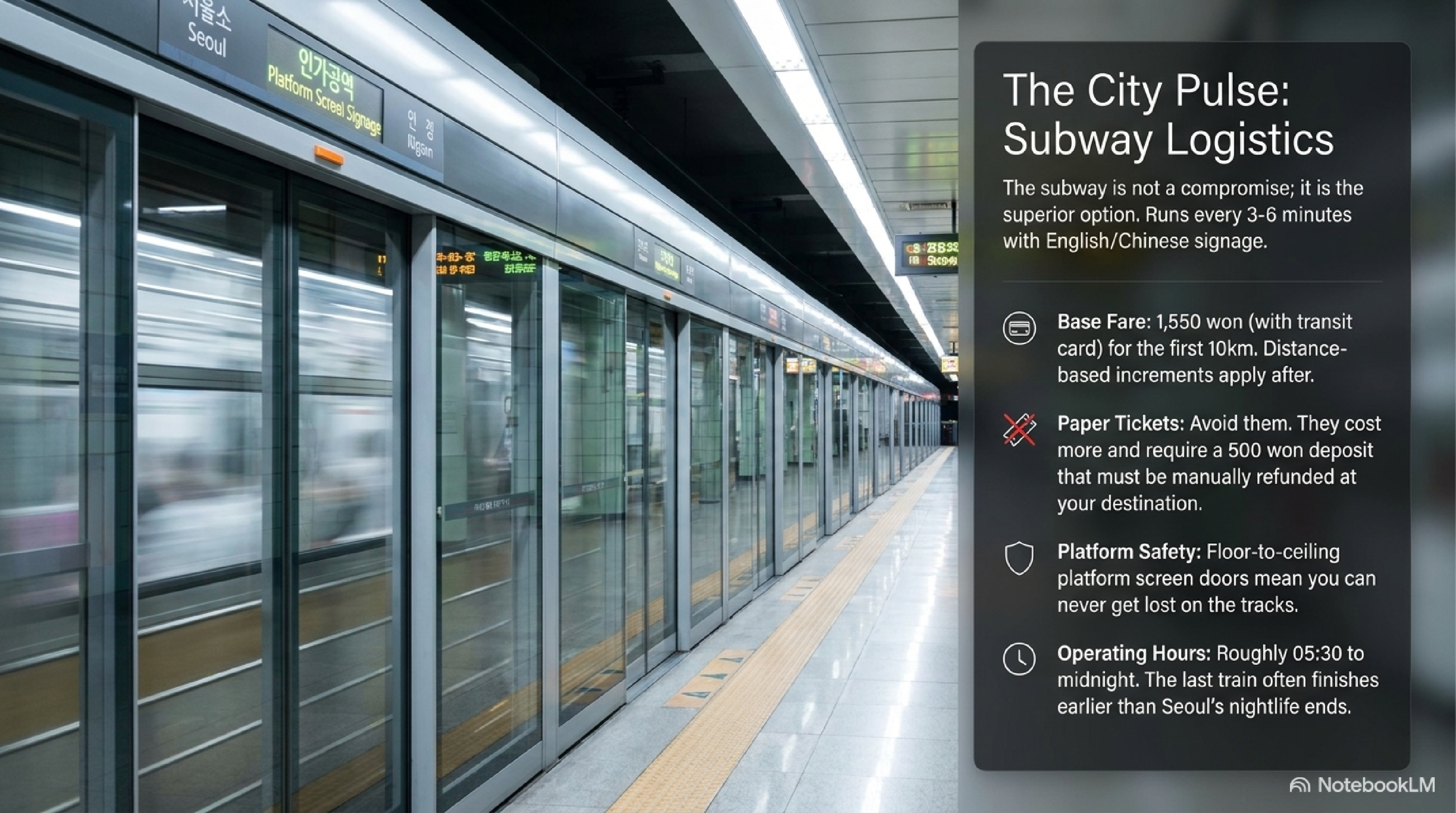 21 Korea Public Transport Guide